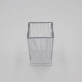 Квадратная качественная форма, прозрачная аромотерапия, свеча