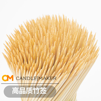 高品质竹签 DIY手工香薰蜡烛用配件大豆蜡光谱蜡烛等各类产品适用