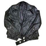 秋冬装潮男演出服韩版修身男士机车皮衣夜场酒吧DJ朋克W127P125，男装皮衣，星座101A-3