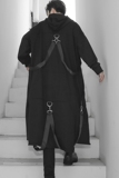 山本风长款连帽卫衣男暗黑系舞台装青年演出服休闲装CT621P95，男装卫衣，星座101A-3