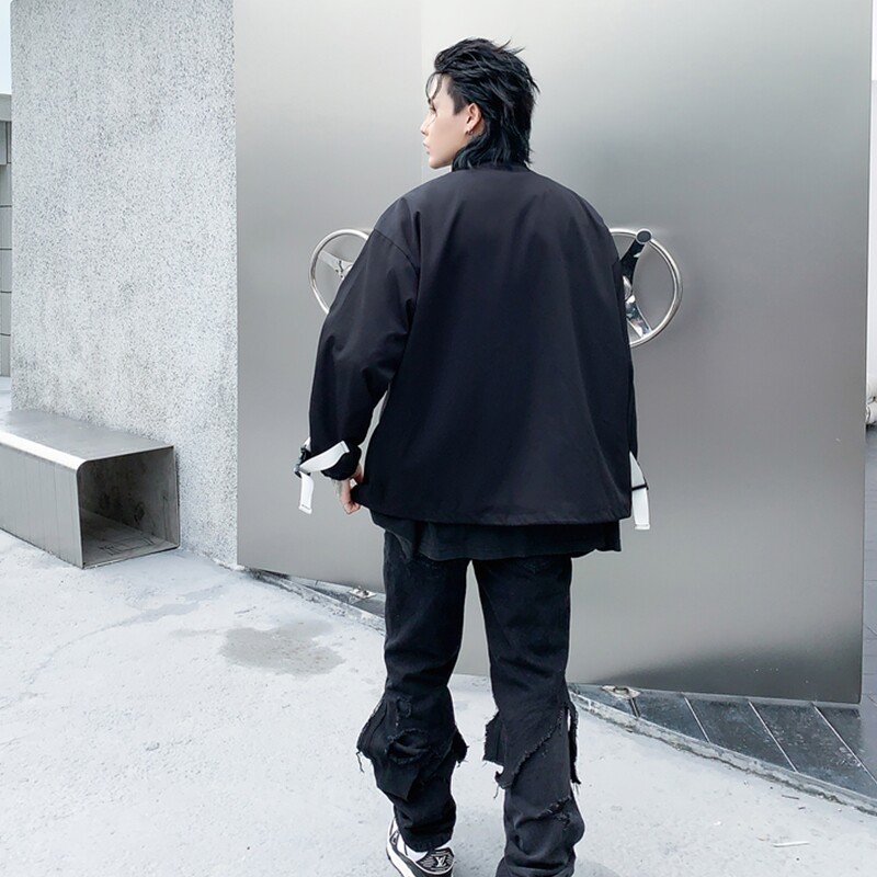 秋冬新款休闲男外套青年ins潮流帅气宽松夹克潮牌上衣W312P125,男装夹克,星座101A-3