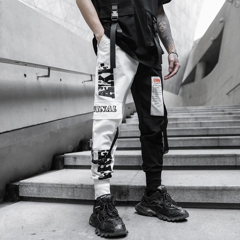 2025春夏日系港风潮男生休闲束脚工装裤运动裤K812P55,男装工装外套,星座101A-3