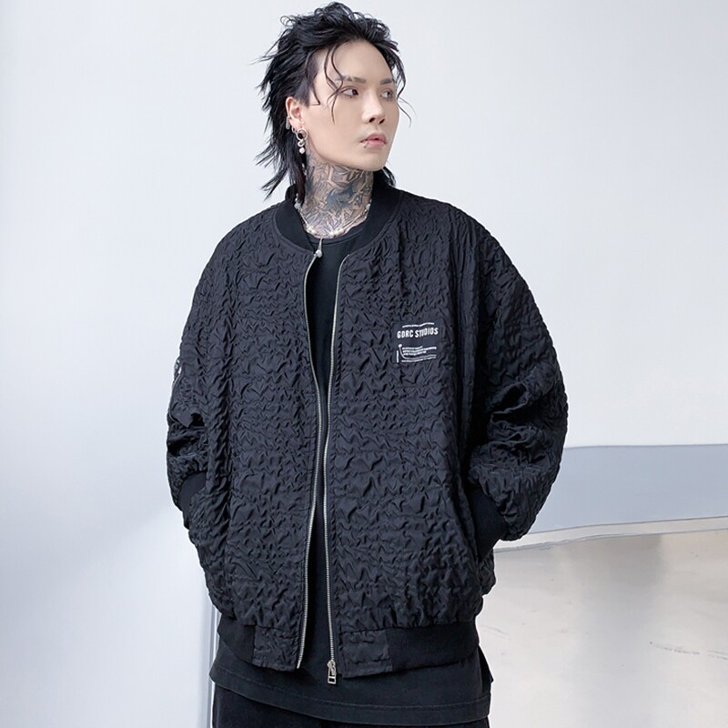 秋冬新款休闲男外套青年ins潮流帅气宽松夹克潮牌上衣W316P125,男装夹克,星座101A-3