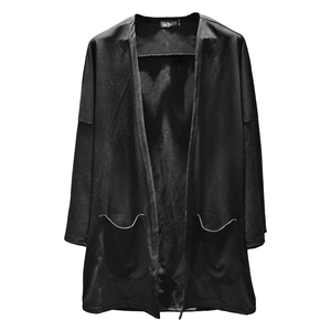 秋冬薄款披风暗黑潮牌ins男宽松休闲青年外套发型师服装 W88 P55图片
