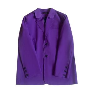 秋冬小西装外套男高级感发型师单西服休闲男士宽松上衣 XF16 P125图片