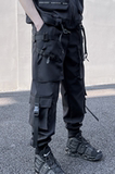 2025春机能风伞兵工装裤男潮流宽松束脚休闲立体袋长裤K939P115，男装工装外套，星座101A-3