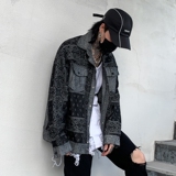 秋冬宽松夹克男士外套潮流炸街潮牌休闲青年衬衫外套W212P85，男装夹克，星座101A-3