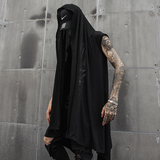夏季潮男士马甲背心个性潮暗黑系长款披肩发型师服装MJ30P85，男装背心/马甲，星座101A-3