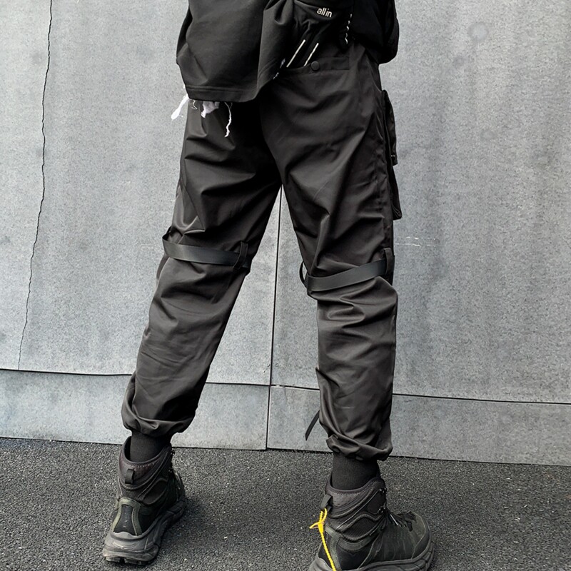 秋冬休闲工装裤男潮牌ins炸街宽松束脚机能风青年长裤K870P85,男装工装外套,星座101A-3