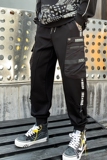 秋冬休闲工装裤男潮牌ins宽松束脚机能风青年百搭长裤K864P85，男装工装外套，星座101A-3