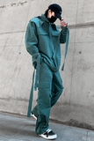 2025春季连帽夹克男潮流宽松长袖青年飘带休闲外套W157P125，男装夹克，星座101A-3