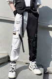 2025春夏工装机能风男士潮牌ins束脚休闲拼接青春裤子K905P75，男装工装外套，星座101A-3