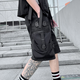 夏季伞兵机能工装短裤男宽松直筒五分裤多口袋潮流裤子DK79P85，男装牛仔裤，星座101A-3