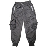 秋冬机能大口袋工装裤男抽绳小众青年休闲宽松长裤K875P85，男装工装外套，星座101A-3