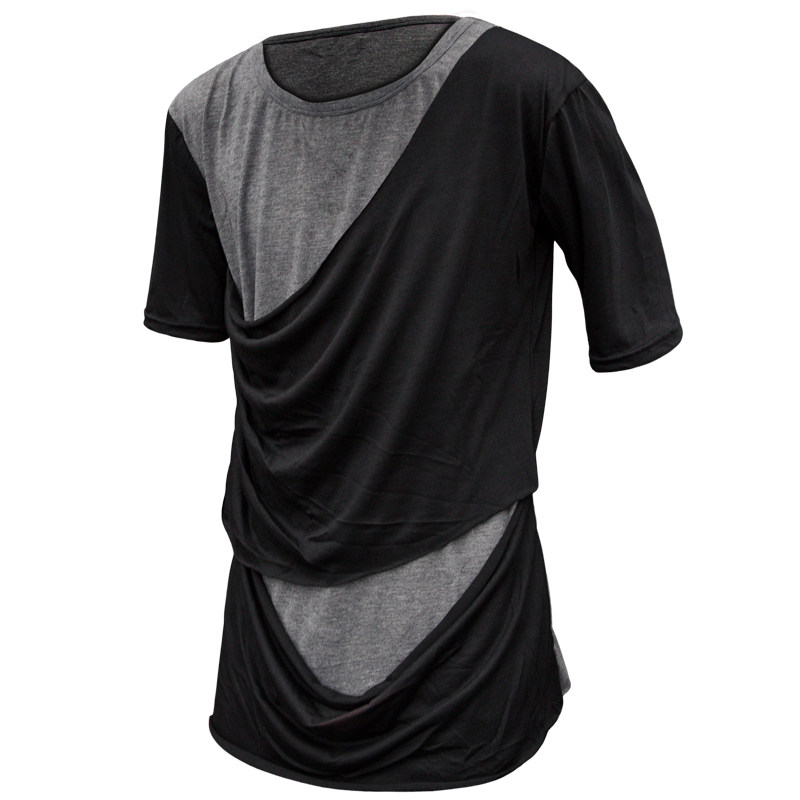 夏季潮牌新款潮短袖男个性时尚演出发型师服装半袖T恤T405P55,男装T恤,星座101A-3