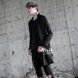 2025男士春夏修身中长款西服潮学院街头日系复古外套XF02P85，男装西服，星座101A-3