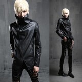 潮男新款外套韩版修身时尚个性演出服男士PU皮衣P85，男装皮衣，星座101A-3