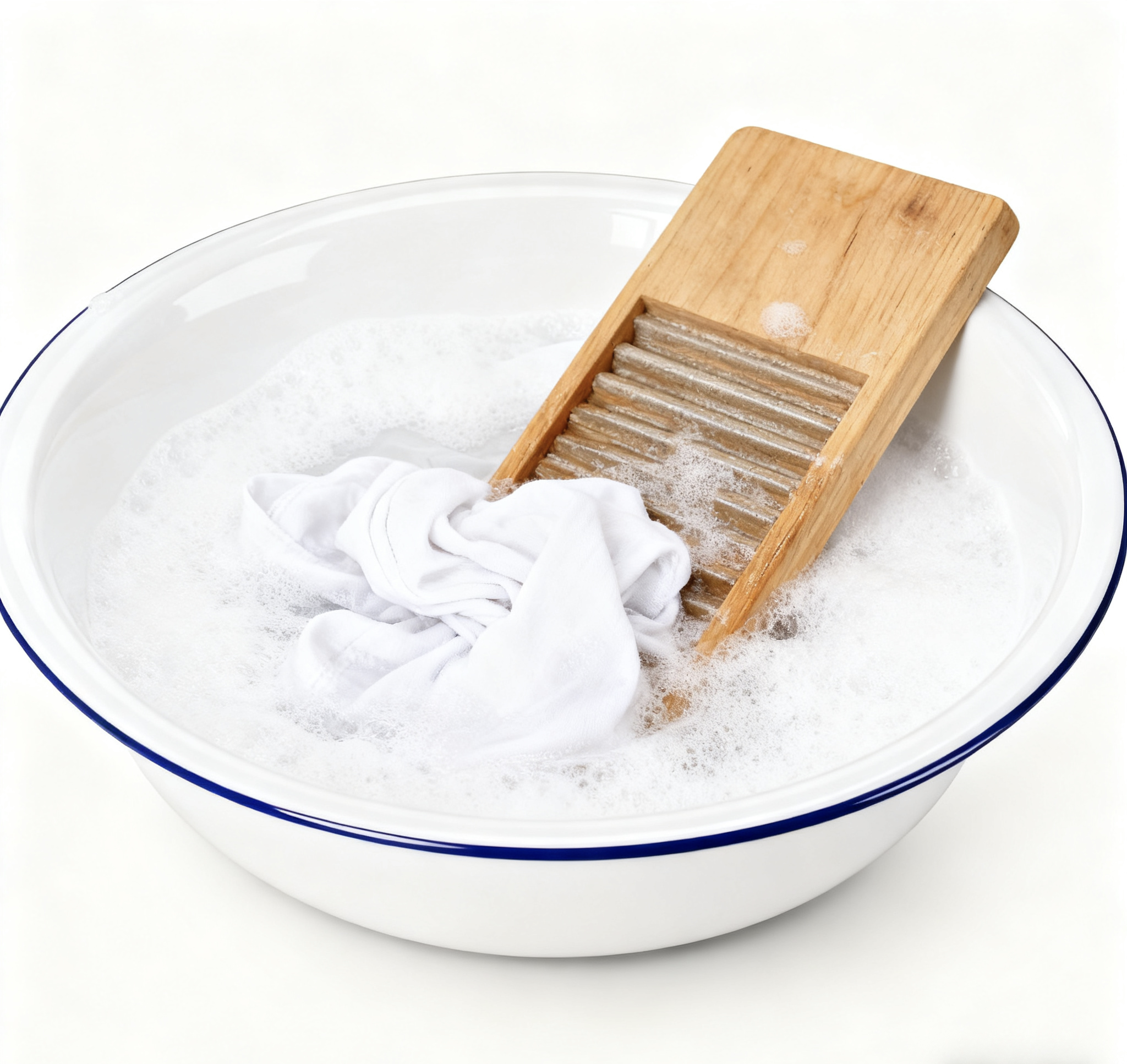 白色搪瓷盆 老式加厚珐琅 厨房和面熬药盆 洗菜调馅盆 大容量盆