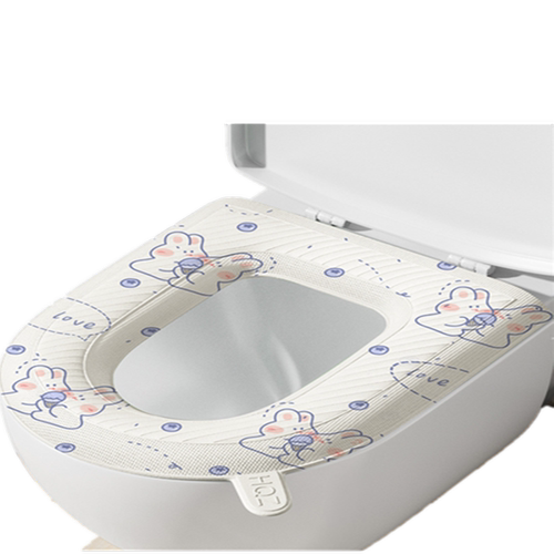 马桶坐垫四季通用防水拉链款坐便套垫圈子硅胶泡沫圈家用可水洗