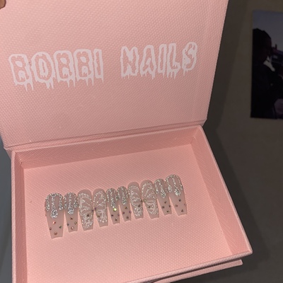 富贵温柔千金立体珍珠穿戴甲