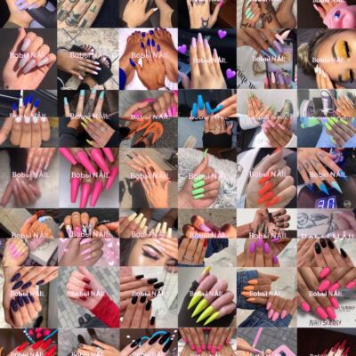 BOBBI NAILS纯色单色可拆卸穿戴光疗甲 欧美甲片贴片成品