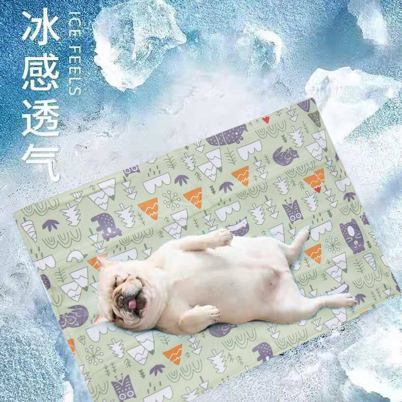 宠物冰垫狗狗猫咪睡垫夏季狗垫子夏天耐咬猫垫狗窝凉席垫狗狗冰wq