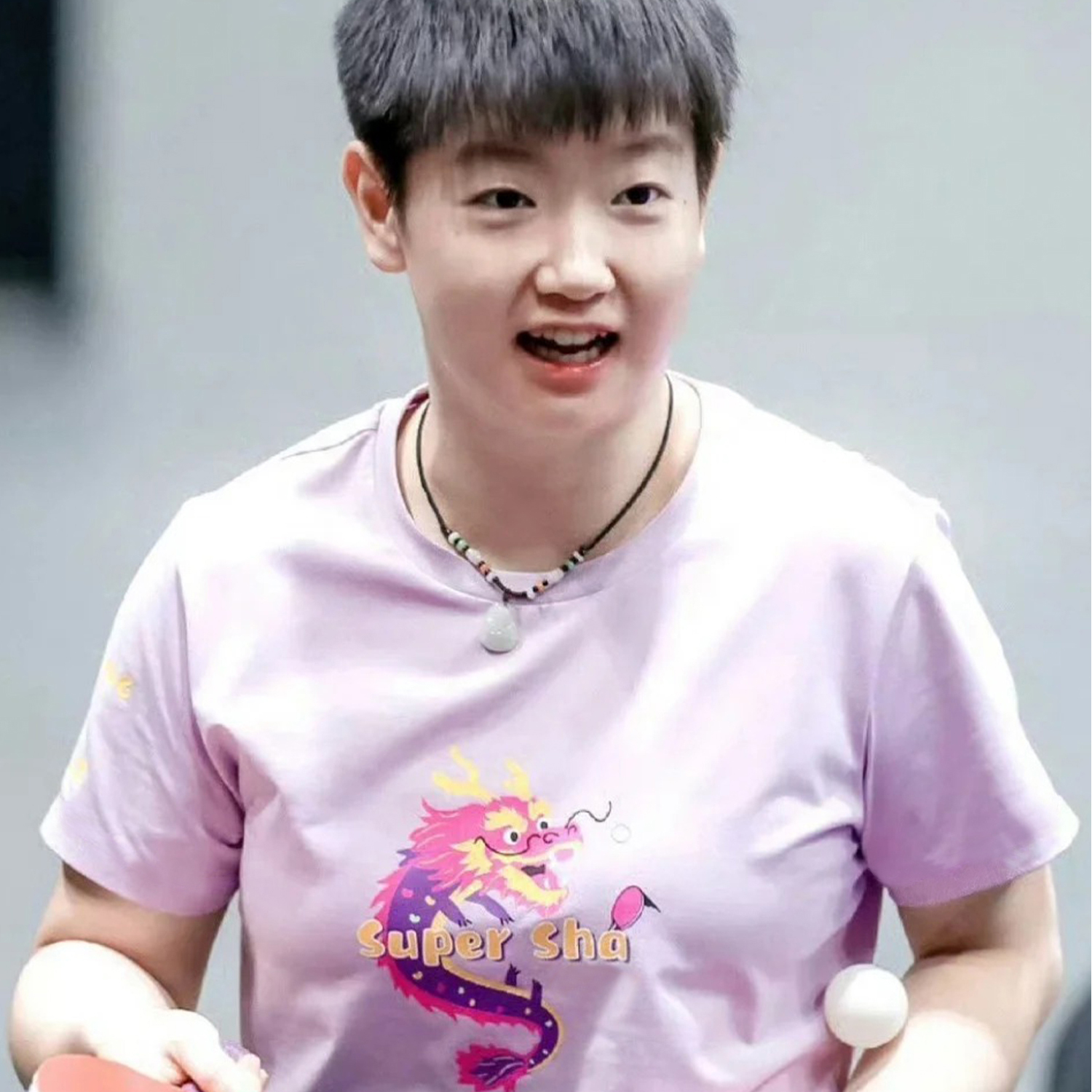 孙颖莎同款短袖supersha