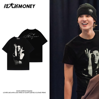 cortis马丁同款人物短袖T