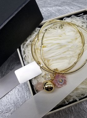 韩国手工三生三世金属小圆珠手链