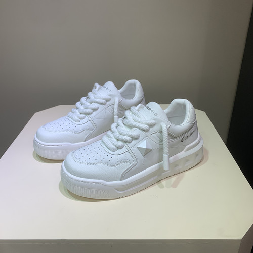 厚底增高小白鞋男明星同款欧货潮款运动休闲板鞋新款韩版松糕鞋潮