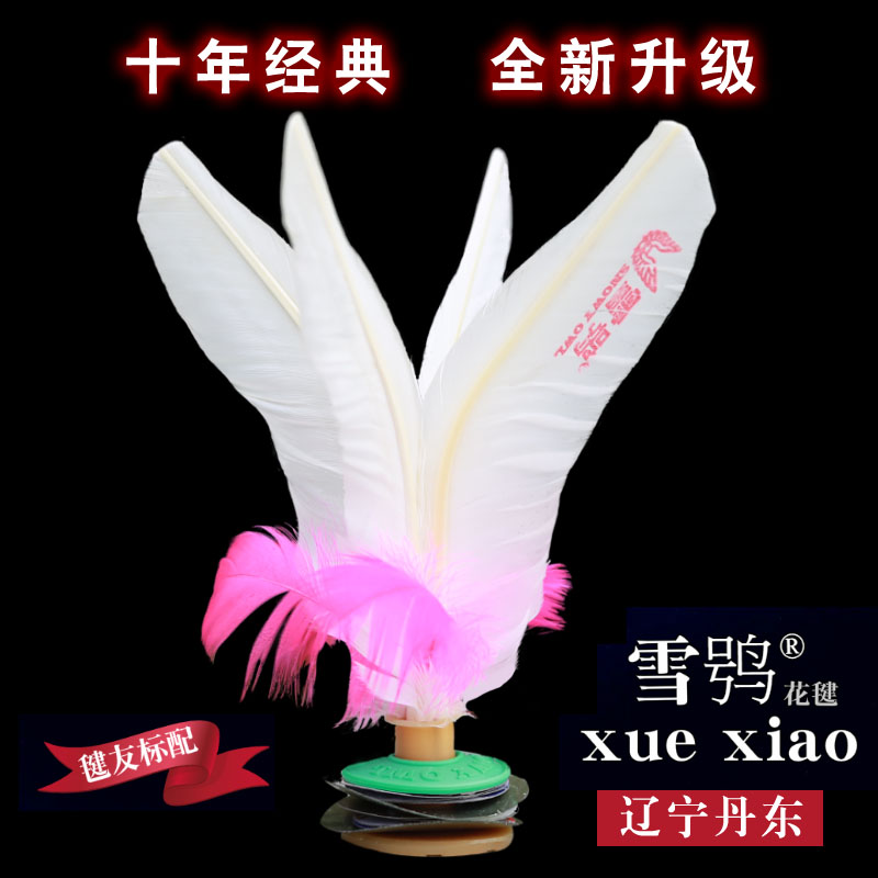 好朋友毽子健身比赛雪鸮毽子