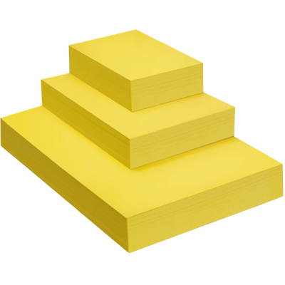 A4黄色打印纸柠檬黄金黄A3