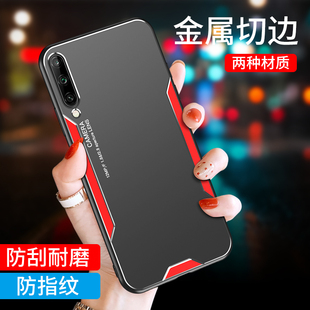 外壳新品 防摔保护套play刀锋金属后盖COR潮牌男女款 AL00x软硅胶全包边honor个性 适用华为荣耀play3手机壳ASK
