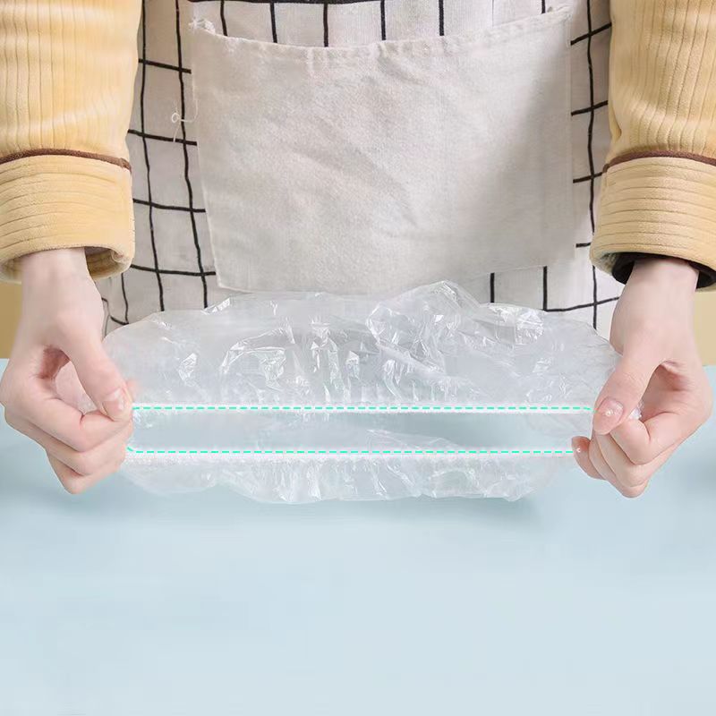 THICKENED SHOWER CAP WOMENS WATERPROOF BATH DISPOSABLE HEAD COVER HAIR MASK SPECIAL CARE ADULT BAKING OIL CAP HOUSEHOLD ANTI-OIL SMOKE