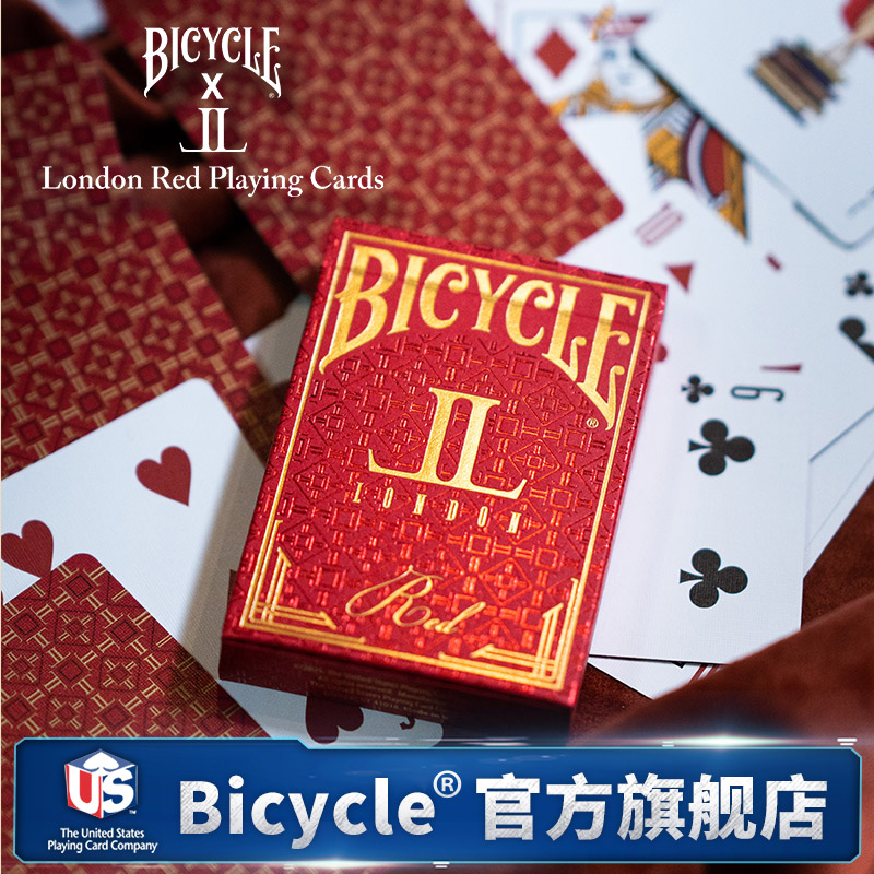 bicycle单车进口扑克牌收藏花切创意魔术联名限量收藏劳拉Laura图片