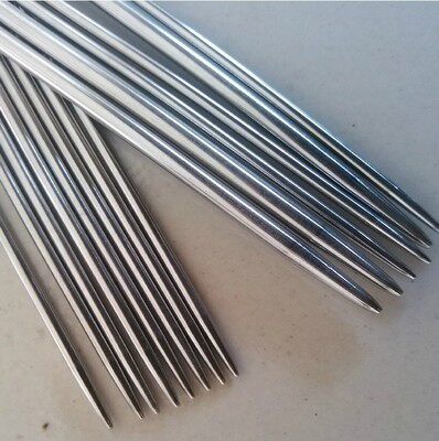 编织工具 不锈钢毛衣针 长钢针 长25厘米