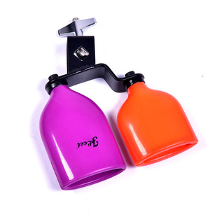 FLEET木鱼专业小打系列双色中号牛铃梆子高低音梆子