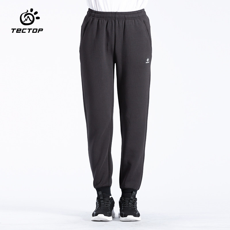 TECTOP探拓户外春秋季新款针织长裤女式旅行休闲运动弹力束脚卫裤,户外/登山/野营/旅行用品,户外休闲裤,淘宝优惠券,粉丝福利购,淘宝优惠卷