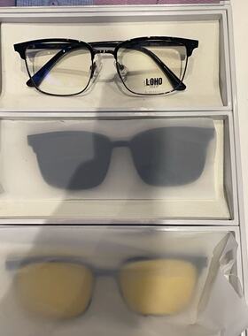 loho乐活光学眼镜架近视眼镜框男女商场同款13006-c02/c06套镜