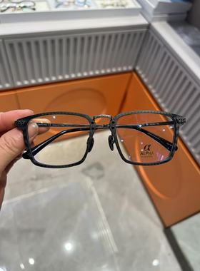 loho乐活阿尔法光学眼镜架近视眼镜框男女商场同款lh07082-c01