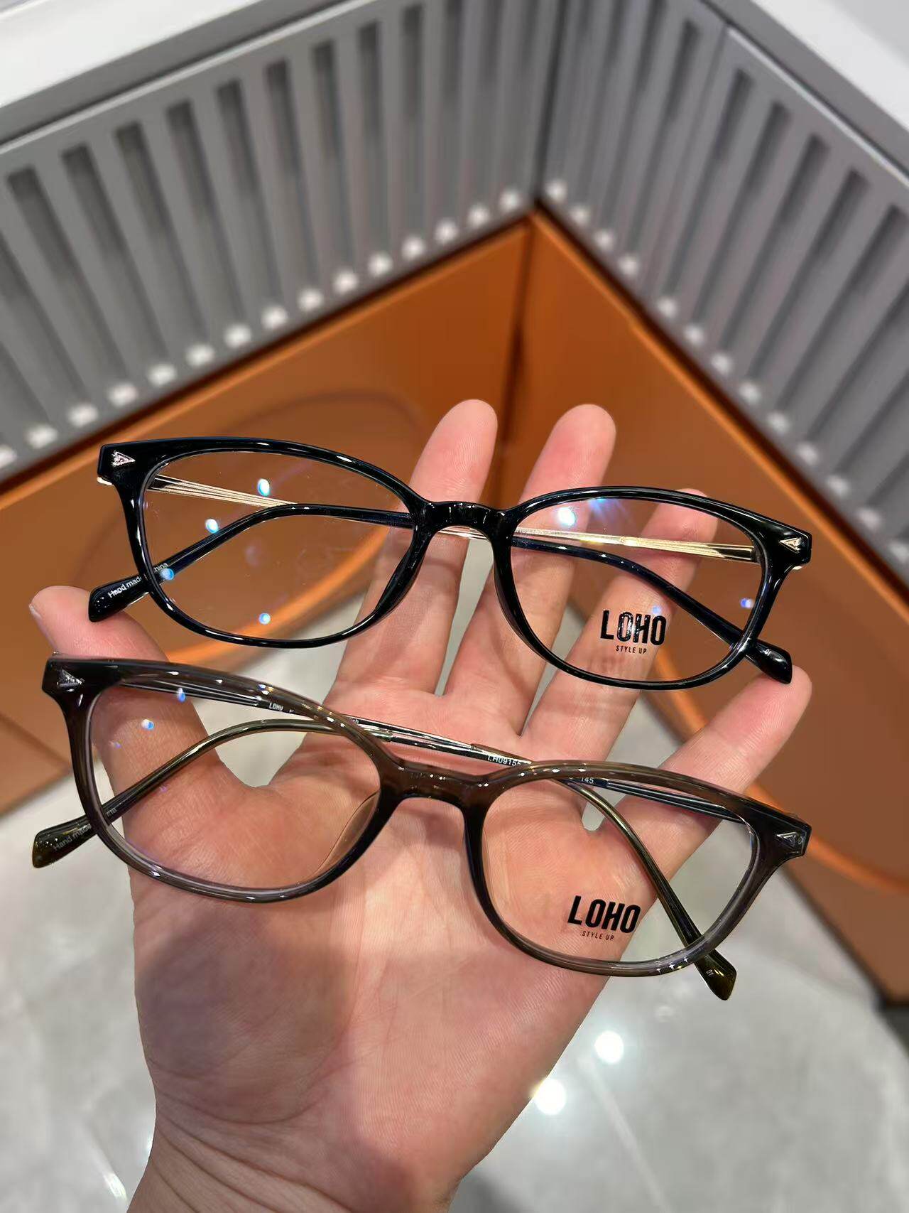 loho乐活光学眼镜架近视眼镜框男女商场同款09155-c01/c21正品