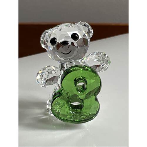 SWAROVSKI施华洛世奇克里斯熊Number 8 Eight 5108730 in box