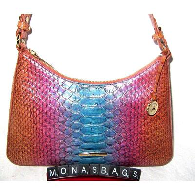 Brahmin Esme Colors Stellaris压花Melbourne单肩包275