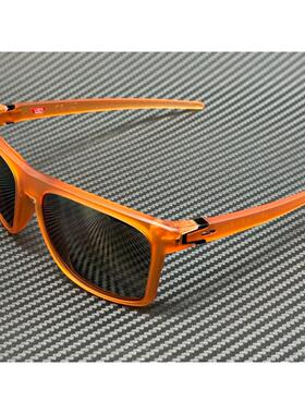 奥克利Oakley OO9100男女太阳眼镜19磨砂Ginger黑色镜面