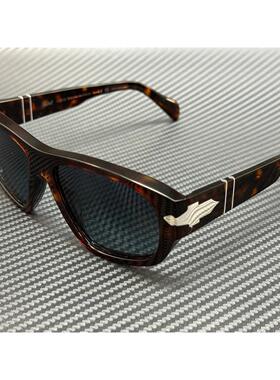 蓝色PERSOL PO0050S 24 S3棕色棕色偏光中性58 mm太阳眼镜