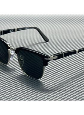 Persol PO3375S 95 58黑色绿色偏光中性50 mm折叠太阳眼镜