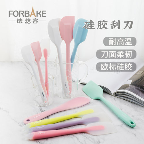 法焙客一体式硅胶刮刀耐高温搅拌