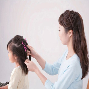 美发工具编发器 发型编发夹DIY美发 大小号盘发器时尚造型器