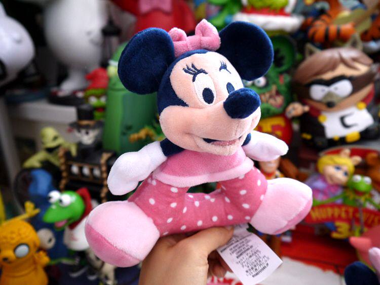 미국 디즈니 스토어로 대외 무역 수출 미키 마우스 미니  진정 수건 딸랑이