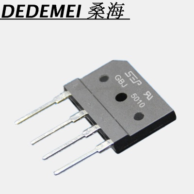 全新现货SEP整流桥堆GBJ5010扁桥排桥足50A1000V环保扁桥扁脚桥式